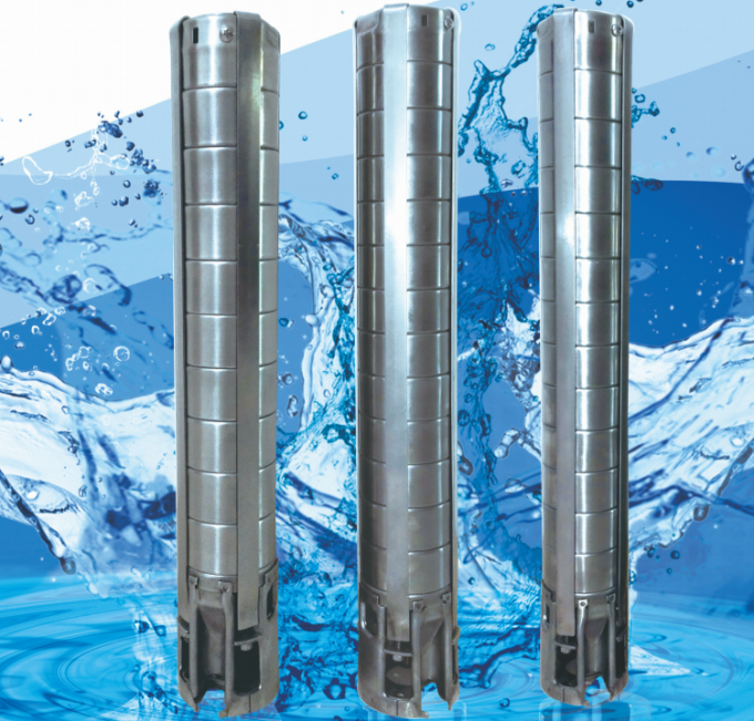 Electric 3HP 2.2KW Hydraulic Submersible Water Pump For Agriculture