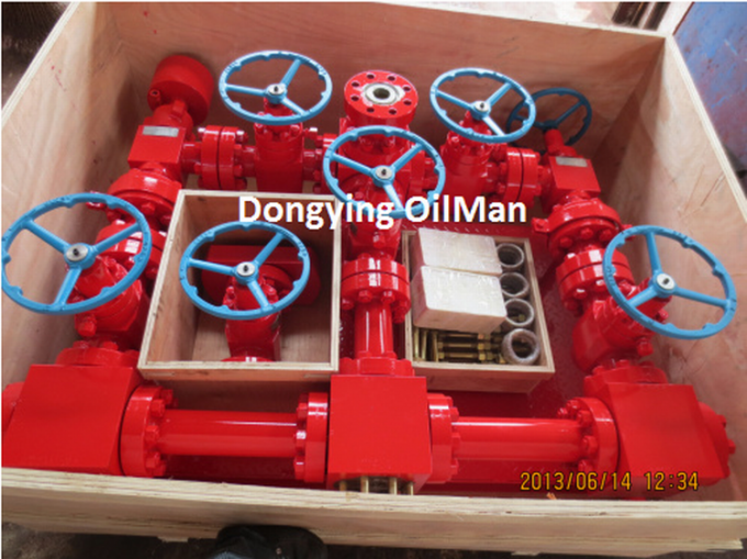 Drilling Rig Choke Manifold API 16C Mud Standpipe Manifold For Oil Well