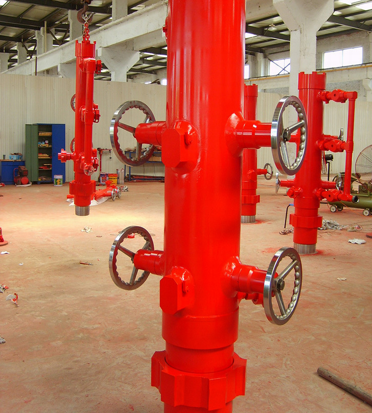 Casing Rotating Cement Head 10000 psi Double Plug / Single Plug