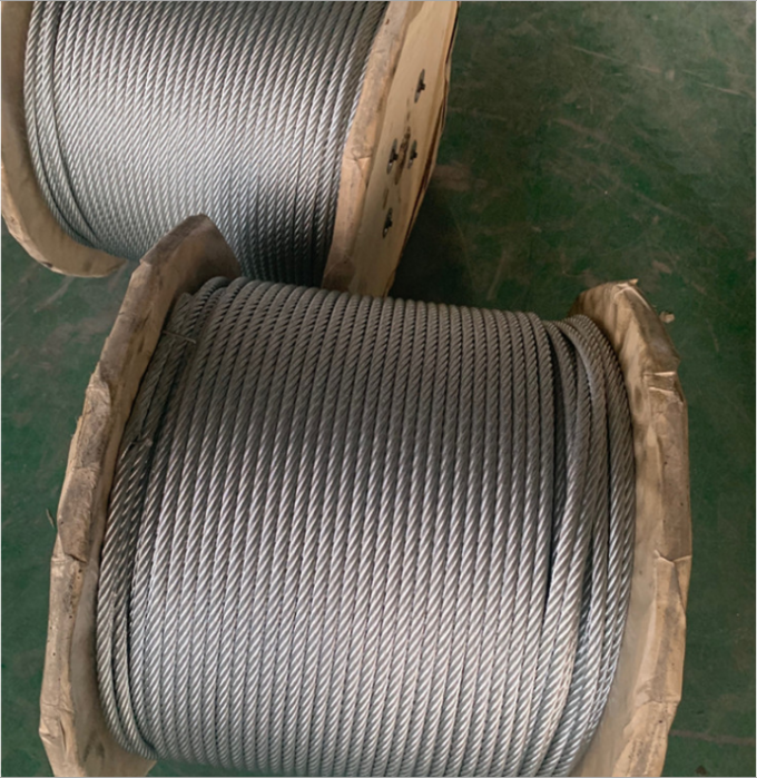 6X19S Drilling Rig Accessories API 9A Wire Rope For Cranes