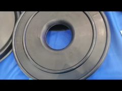 Flat Single Solid Drill Pipe Wiper Rubbers For Tubing 2-7/8