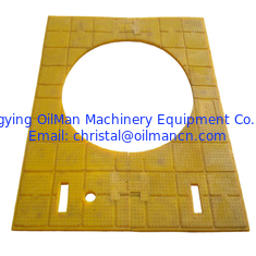 27 1/2&quot; Oil Drilling Equipment Rotary Table Rig Floor Anti-Slip Mats