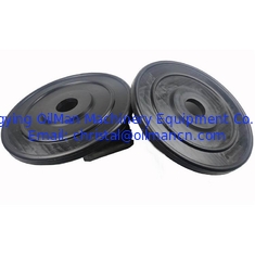 Flat Single Solid Drill Pipe Wiper Rubbers For Tubing 2-7/8" 3-1/2" 4-1/2"