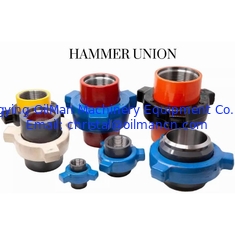 API Fig100, Fig200, Fig206, Fig402, Fig602, Fig1002 NPT Threaded Butt Weld FMC Weco Type Hammer Unions