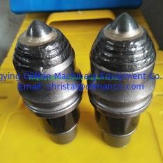 B47K19H B47K22H Bullet Tooth Auger Round Shank  For Pile Driving Machine