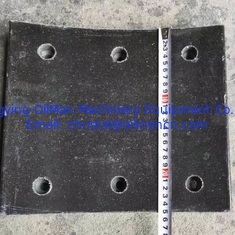 Drilling Rig Accessories , XJ750 Workover Rig Brake Shoe Brake Pad