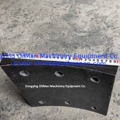 Drilling Rig Accessories , XJ750 Workover Rig Brake Shoe Brake Pad