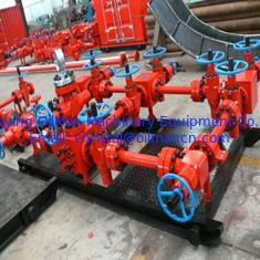 Drilling Rig Choke Manifold API 16C Mud Standpipe Manifold  For Oil Well Drilling Petroleum Equipment