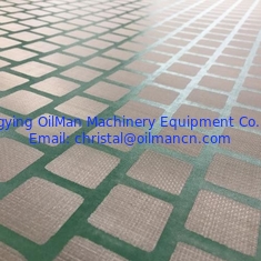 API Oil Vibrating Screen Sieving Mesh Shale Shaker Screen For Oilfield Solid Control