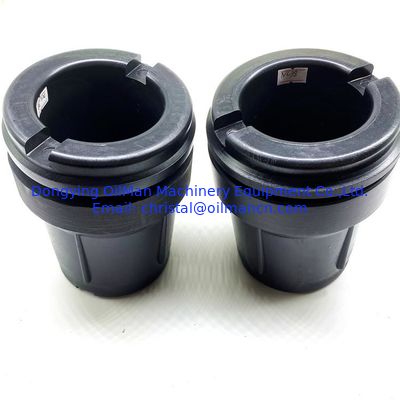 3-1/2" Drill Pipe Thread Protectors HDPE Steel Plastic Material For Oilfield