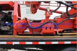 300M Deep Truck Mounted Water Well Drilling Rig Machine With Mud Pump And Air Compressor