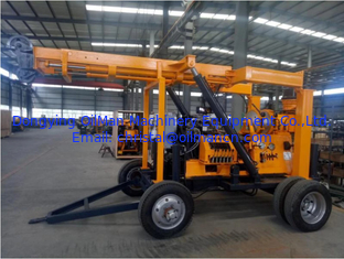 600m Depth Geological Portable Trailer Mounted Deep Water Well Rotary Core Drilling Rig