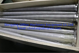 Drill Pipe Strainer Drill Pipe Screens 304 Stainless Steel Drill Pouched Pipe Filter