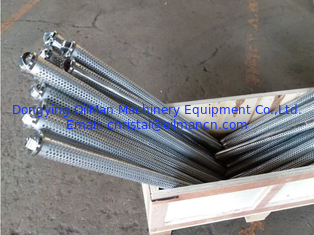 API 5CT Oilfield Downhole Tools Drill Pipe Screens Stainless Steel Perforated