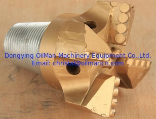 146mm Diamond Drill Bit PDC Concave Drag Bit For Coal Mining Rig