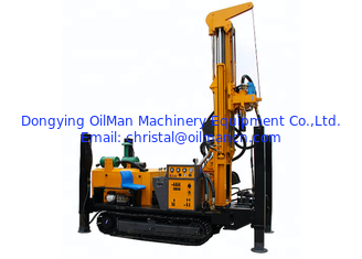 200m Deep Crawler Down The Hole Mobile Borehole Water Well Drilling Rig Machine For Sale