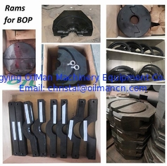 API 16A Rubber Ram Bop Parts 105 Mpa pressure for Oil gas drilling