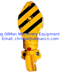 Drilling Rig Spare Parts API 8C Oil Well Drilling Travelling Blocks And Hook