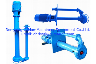 Centrifugal Vertical Sand Pump 1480 rpm for Abrasive Slurry transmission