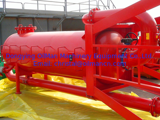 API Oilfield Solid Control Equipment Poor Boy Degasser, Vertical Mud Gas Separator