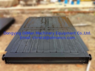 Oilfield Rubber Rig Mats wood composite foundation 3000 - 12000mm Length