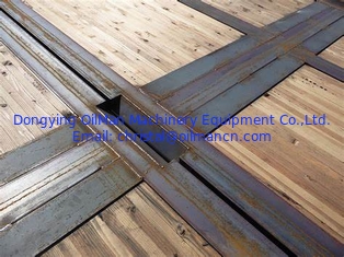 Oilfield Rubber Rig Mats wood composite foundation 3000 - 12000mm Length