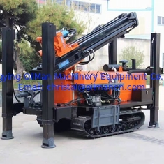 Water Well Drilling Rig Accessories 12 Ton 300M Rotary Crawler
