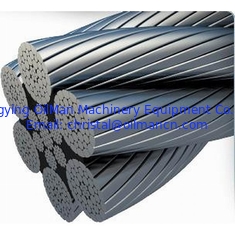 API 9A Drilling Rig Accessories , 1960 2160 MPa Galvanized Steel Wire Rope