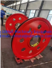 Crown Block Wire Rope Sheave Pulley 24in 36in For Drilling Rig