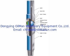 API 7-1 Oilfield Full Opening TIW Safety Valve FOSV For Drill String