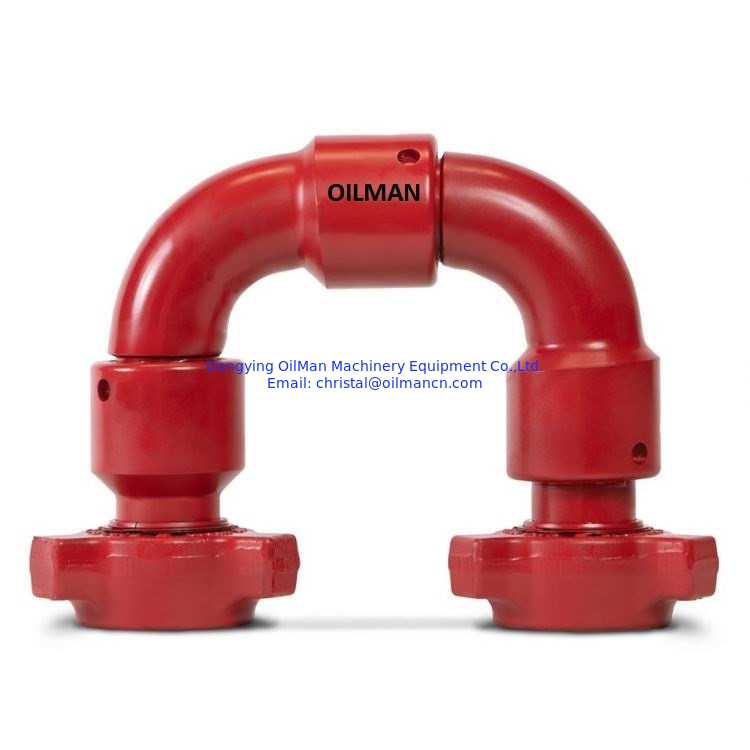 High Pressure H2S Service Style 100 Active Elbow / Chiksan Swivel Joint For Oilfield