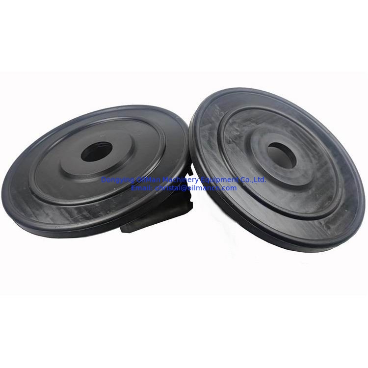 Flat Single Solid Drill Pipe Wiper Rubbers For Tubing 2-7/8" 3-1/2" 4-1/2"