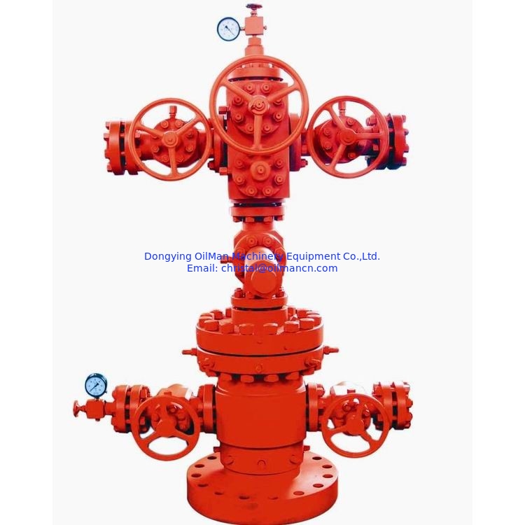 API 6A Wellhead Equipment Christmas Tree / Oil Producing Tree / X-Mass Tree For Oil Drilling
