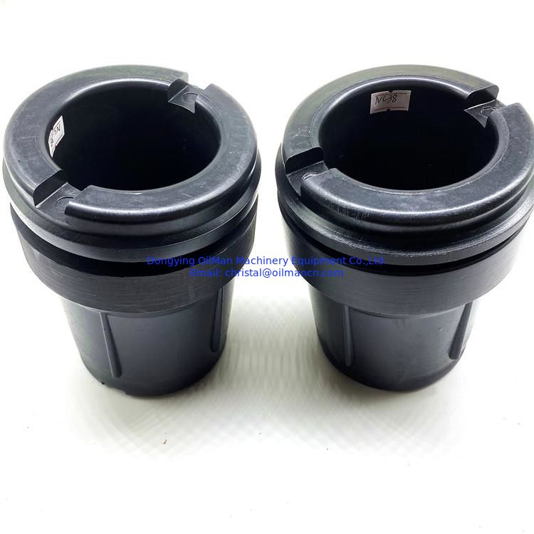3-1/2" Drill Pipe Thread Protectors HDPE Steel Plastic Material For Oilfield