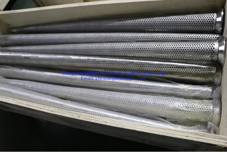 Drill Pipe Strainer Drill Pipe Screens 304 Stainless Steel Drill Pouched Pipe Filter