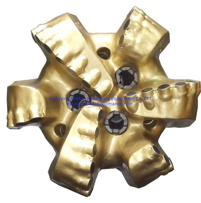 8 3/4 Inch 1308 Cutters Diamond Core Drill Bit, Matrix Steel Body PDC Bits