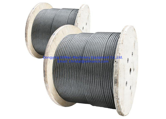 API 9A Drilling Rig Accessories , 1960 2160 MPa Galvanized Steel Wire Rope