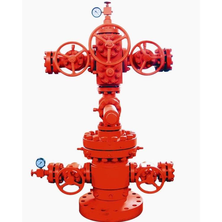 API 6A Wellhead Equipment Christmas Tree / Oil Producing Tree / X-Mass ...