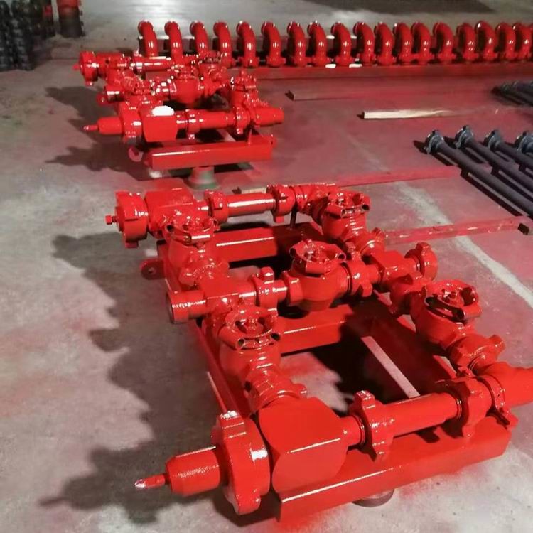 Drilling Rig Choke Manifold API 16C Mud Standpipe Manifold For Oil Well Drilling Petroleum Equipment
